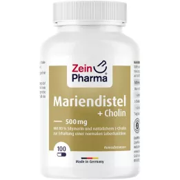 MARIENDISTEL+CHOLIN kapszula 80% szilimarin, 100 db