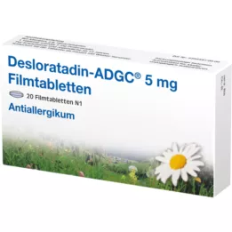 DESLORATADIN ADGC 5 mg filmtabletta, 20 db