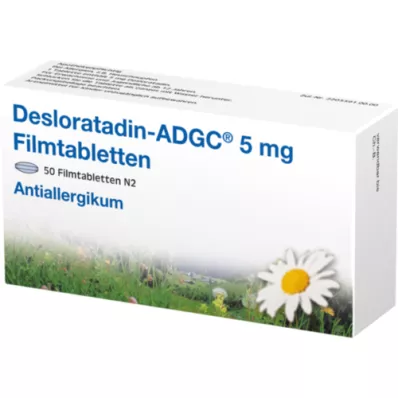 DESLORATADIN ADGC 5 mg filmtabletta, 50 db