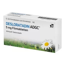 DESLORATADIN ADGC 5 mg filmtabletta, 50 db