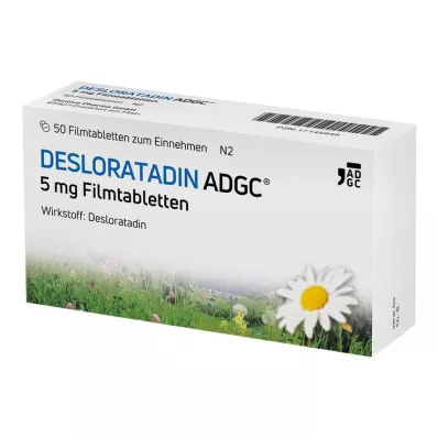Desloratadin-ADGC 5 mg filmtabletta, 50 db