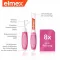 ELMEX Interdentális kefe ISO méret 0 0,4 mm rózsaszín, 8 db