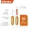 ELMEX Interdentális kefe ISO 1 méret 0,45 mm narancssárga, 8 db