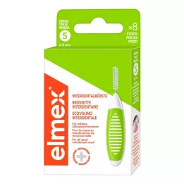 ELMEX Interdentális kefék ISO 5 méret 0,8 mm zöld, 8 db
