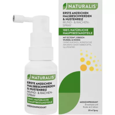 NATURALIS Száj- és torokspray, 20 ml