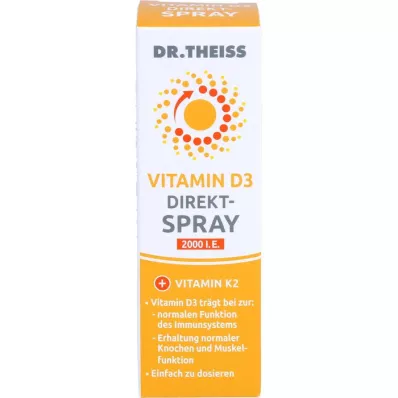 DR.THEISS D3-vitamin direkt spray, 20 ml