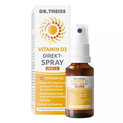 Dr. Theiss D3 vitamin direkt spray, 20 ml