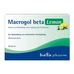 MACROGOL béta Lemon Plv.z.Her.e.e.Ls.zum Einnehmen, 10 db