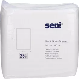 SENI Soft Super ágyvédő párna 60x90 cm, 2X25 db