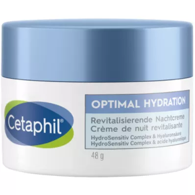 CETAPHIL Optimal Hydration Revitalizáló éjszakai krém, 48 g