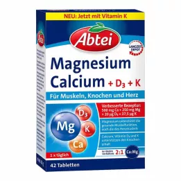 ABTEI Magnézium Kalcium+D+K tabletta, 42 db