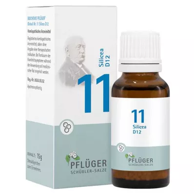 Biokémia Pflueger 11 Silicea D 12 golyócskák, 15 g