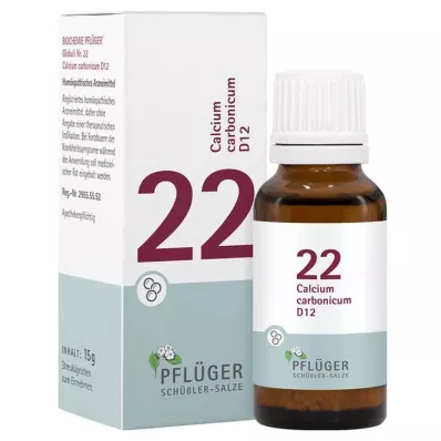 Biokémia Pflueger 22 Calcium carbonicum D 12 golyócskák, 15 g Biokémia Pflueger 22 Calcium carbonicum D 12 golyócskák, 15 g