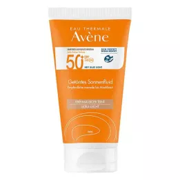 AVENE Napvédő folyadék SPF 50+ színezett, 50 ml