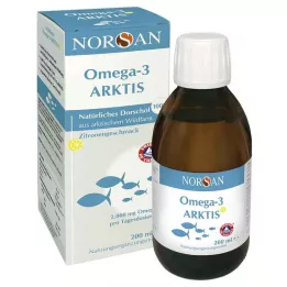 NORSAN Omega-3 Arctic D3-vitaminnal, folyadék, 200 ml
