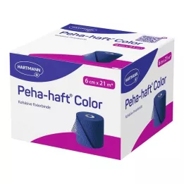 PEHA-HAFT Color Fixierb.latexfrei 6 cmx21 m kék, 1 db