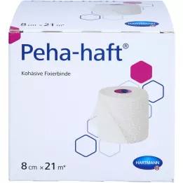 PEHA-HAFT Fixációs kötés latexmentes 8 cmx21 m, 1 db