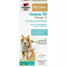 DOPPELHERZ állatoknak Ízületi olaj kutyáknak/macskáknak, 250 ml
