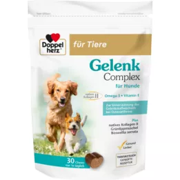 DOPPELHERZ for Animals Joint Complex Chews for Dogs, 30 db