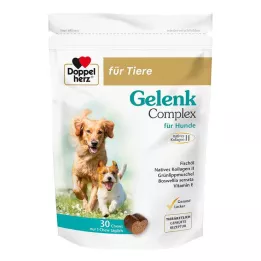DOPPELHERZ for Animals Joint Complex Chews for Dogs, 30 db
