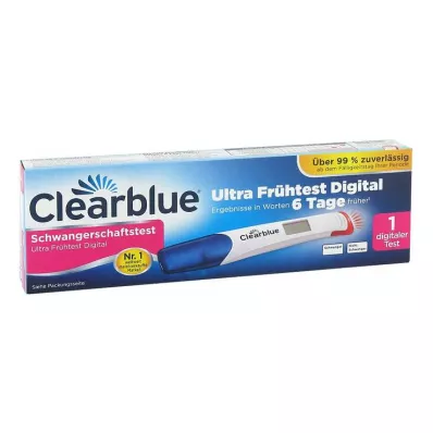 Clearblue terhességi teszt ultra korai teszt digitális, 1 db
