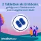 Imodium akut Duo - akut hasmenés és puffadás esetén, 6 tabletta