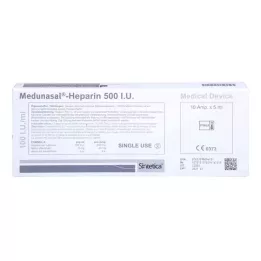 MEDUNASAL-Heparin 500 I.U. ampullák, 10X5 ml