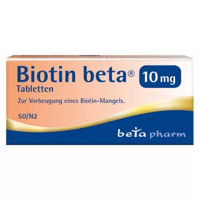 Biotin béta 10 mg tabletta, 50 db