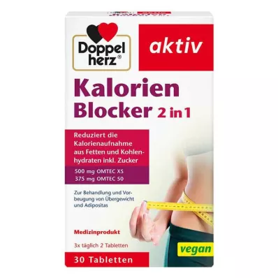 Doppelherz Calorie Blocker 2 az 1-ben tabletta, 30 db