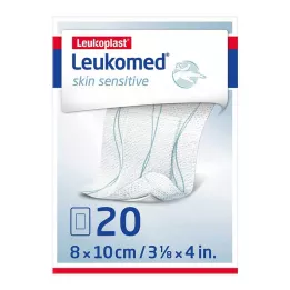 LEUKOMED bőrérzékeny steril 8x10 cm, 20 db