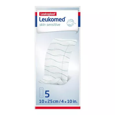 LEUKOMED bőrérzékeny steril 10x25 cm, 5 db