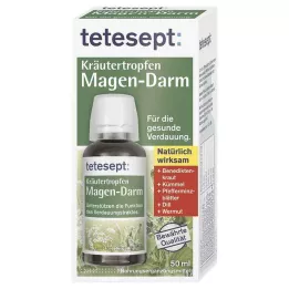 TETESEPT Gyógynövény cseppek gyomor-bélrendszeri, 50 ml