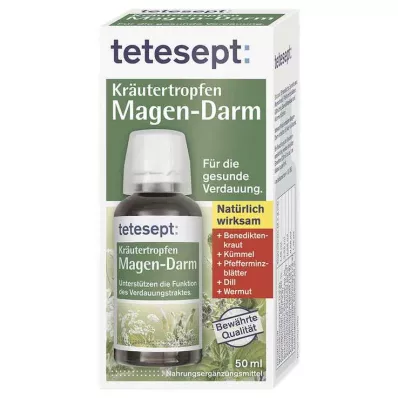 Tetesept gyógynövényes csepp gyomor-bélrendszerre, 50 ml