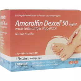 AMOROLFIN Dexcel 50 mg/ml hatóanyagot tartalmazó körömlakk, 3 ml