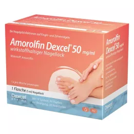 AMOROLFIN Dexcel 50 mg/ml hatóanyagot tartalmazó körömlakk, 5 ml
