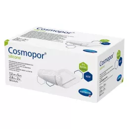 COSMOPOR szilikon sebkötszer 5x7,2 cm, 50 db