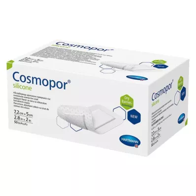 Cosmopor® szilikon sebkötöző 5x7,2 cm, 50 db