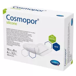 COSMOPOR szilikon sebkötszer 8x10 cm, 10 db