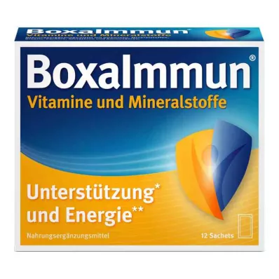 Boxaimmun vitamin és ásványi anyag tasakok (12x6 g)