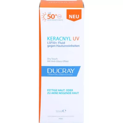DUCRAY KERACNYL UV Folyékony LSF 50+, 50 ml