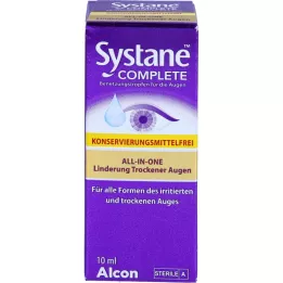 SYSTANE COMPLETE Kenőoldat a szemhez, tartósítószer nélkül, 10 ml