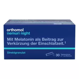 ORTHOMOL nemuri night direct granulátum, 30 db
