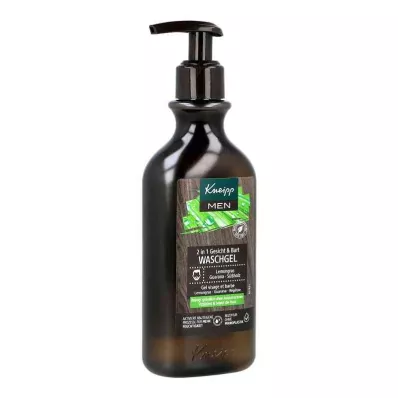 Kneipp férfi 2 az 1-ben arcmosó gél&amp;(250 ml)