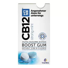 CB12 boost erős mentolos rágógumi, 10 db