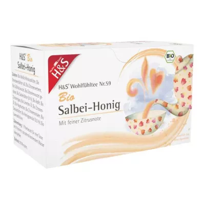 H&S Organic Sage Honey szűrőzsák, 20X2 g H&S Organic Sage Honey szűrőzsák, 20X2 g