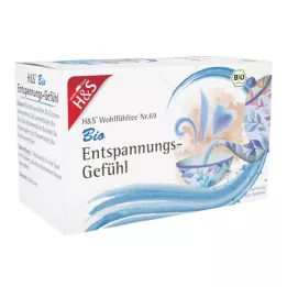 H&amp;S Szerves relaxációs szűrőzsák, 20X1.8 g