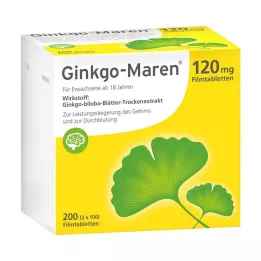 GINKGO-MAREN 120 mg filmtabletta, 200 db