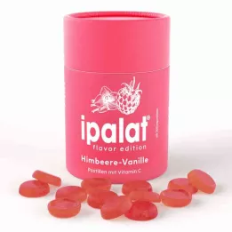IPALAT Pastillák ízkiadás málna vanília, 40 db