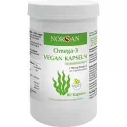 NORSAN Omega-3 vegán kapszula, 80 db
