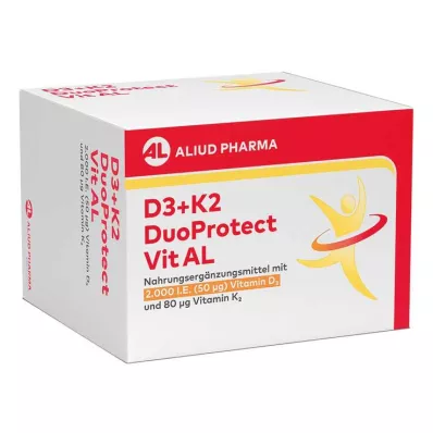 D3+K2 DuoProtect Vit AL 2000 NE/80 µg kapszula, 90 db